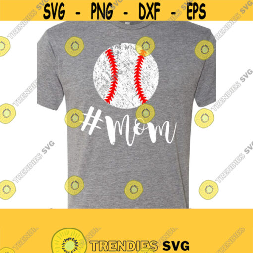 Grunge BaseballBaseball Mom SvgBaseball Svg Baseball T Shirt SvgMom Shirt SVGDXFEPSJpeg PngAiPdf Cutting Printing Files