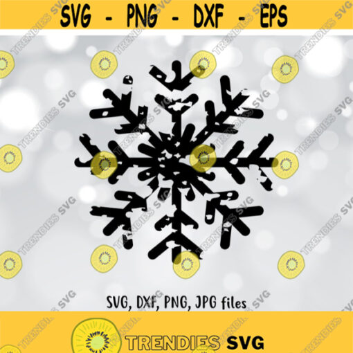 Grunge Snowflake SVG Distressed Snowflake SVG Distressed Christmas SVG Grunge holiday svg Distressed t shirt svg Christmas shirt svg Design 1111