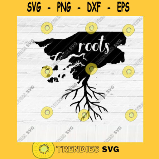 Guinea Bissau Roots SVG Home Native Map Vector SVG Design for Cutting Machine Cut Files for Cricut Silhouette Png Pdf Eps Dxf SVG