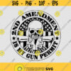 Guns Permit 2nd Amendment SVG PNG EPS File For Cricut Silhouette Cut Files Vector Digital File