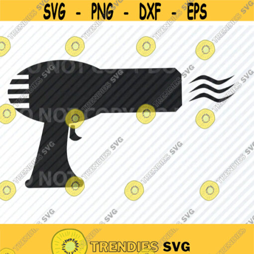 Hair Dryer SVG File For cricut Vector Images Clipart Beauty salon SVG Image For Cricut Eps Png Dxf Stencil Clip Art Barber shop Design 667