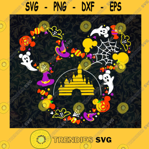 Halloween Disney SVG Disney Mouse Svg Halloween 2020 Svg Mickey Halloween Cut Files SVG PNG EPS DXF Silhouette Cut Files For Cricut Instant Download Vector Download Print File