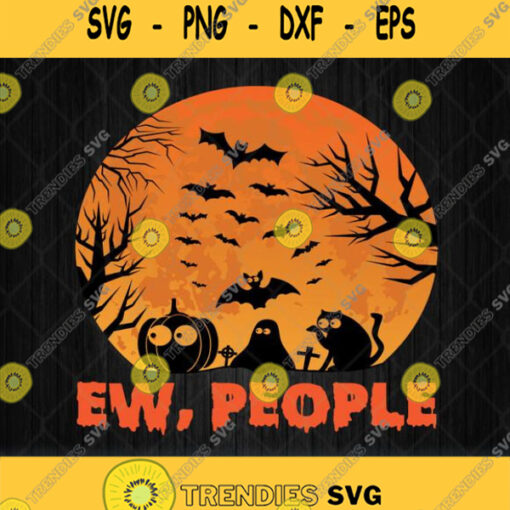 Halloween Ew People Svg Png