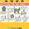 Halloween Finds Bundle SVG PNG Print Files Sublimation Cutting Files For Cricut Halloween Designs Funny Halloween Basic Witch Fall Design 456
