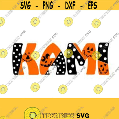 Halloween Jack o Lantern Letters SVG DXF AI Ps and Pdf Cutting Files for Electronic Cutting Machines