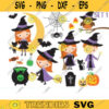 Halloween Kid Clipart Cute Little Witch Wizard Trick or Treat Jack o Lantern Clipart Clip Art copy