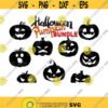 Halloween Pumpkin SVG Bundle Pumpkin SVG Halloween Svg Bundle Pumpkin Svg Files Svg Files for Cricut Silhouette Files