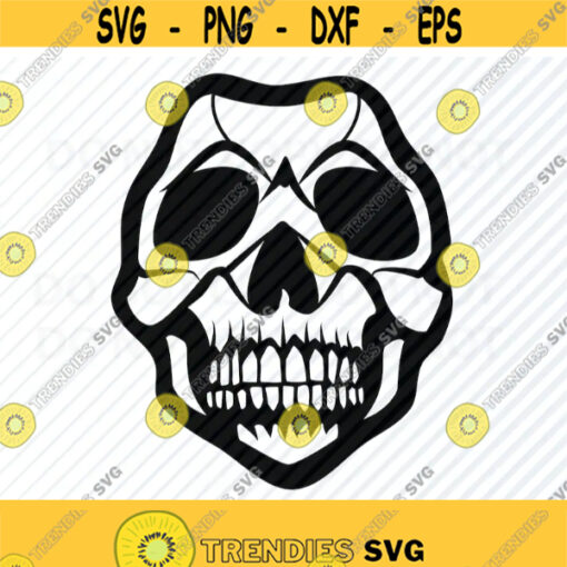 Halloween Skull Mask SVG Files For Cricut Black white Skull Vector Images Clip Art SVG Eps Png dxf Stencil ClipArt Mask Silhouette Design 684