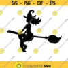Halloween Witch SVG Wicth silhouette Witch Clipart Witch Svg files for Cricut Clipart EPS DXF