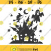 Halloween svg castle svg witch svg ghost svg png dxf Cutting files Cricut Funny Cute svg designs print for t shirt halloween party Design 748