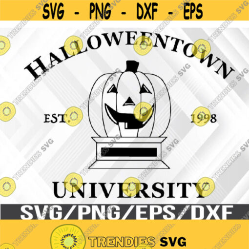 Halloweentown SVG Halloween SVG Decorations Svg Halloween Clipart Pumpkin Cut files Svg Png Dxf files Cricut Design 286