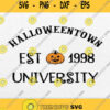Halloweentown University Est 1998 Svg Png