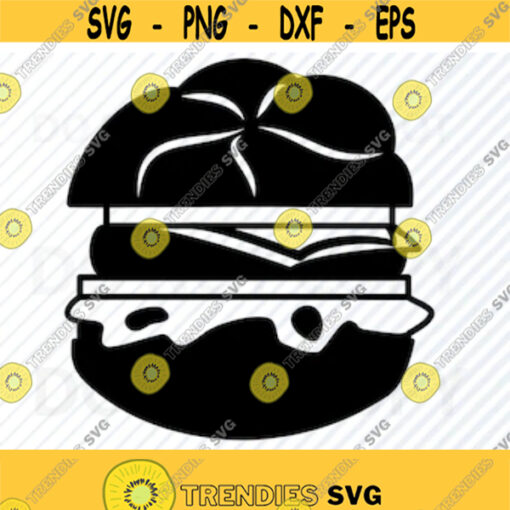 Hamburger SVG Files For Cricut File For Silhouette Clip Art SVG Eps CheeseBurger Png dxf Food ClipArt Hamburger vector images Design 297