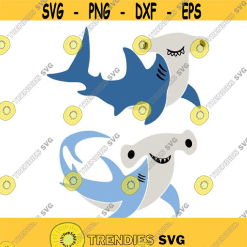 Hammer Head Shark hammerhead Fish Cuttable Design SVG PNG DXF eps Designs Cameo File Silhouette Design 239