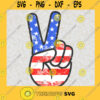 Hand Peace Sign American Flag SVG Firecracker Svg 4th Of July Svg Independence Day Svg American Svg