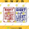 Hanukkah Festive of lights Cuttable Design SVG PNG DXF eps Designs Cameo File Silhouette Design 959