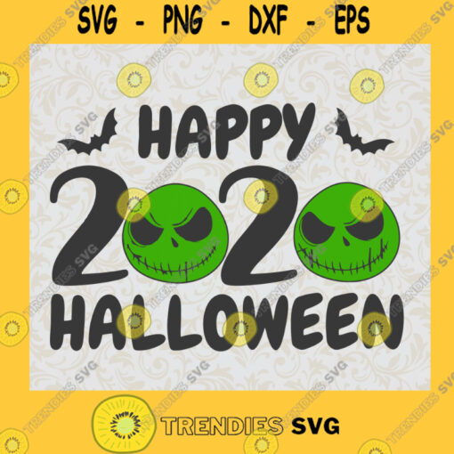 Happy 2020 Halloween Svg Horror Svg Halloween Svg Horror Clipart Halloween Silhouette Cut Files Hallowen Monogram Halloween T shirt