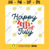 Happy 4th of July SVG cut file Retro Independence Day svg kid patriotic svg for shirt summer quote svg Commercial Use Digital File