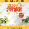 Happy Birthday Basketball SVG Cake topper Cutout Svg Basketball Cake topper SVG Instant Download Cutout Birthday Sign Basketball Svg Design 409