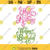 Happy Birthday Cuttable Design SVG PNG DXF eps Designs Cameo File Silhouette Design 1967