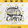 Happy Camper Svg File DXF Silhouette Print Vinyl Cricut Cutting SVG T shirt Camper svgdinosaur svg png dxfadventure awaitsexplorecamping Design 128