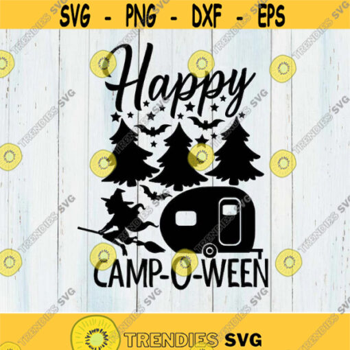 Happy Campers Monogram Svg Camping Svg Files For Cricut Camper Svg Pine Tree Svg Name Frame Svg Family Vacation Camping Clipart .jpg