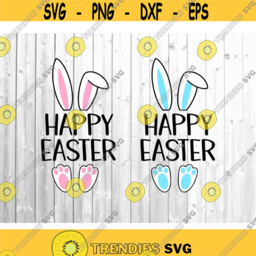 Happy Easter Bunny SVG and png cutting files for Cricut and Silhouette.jpg
