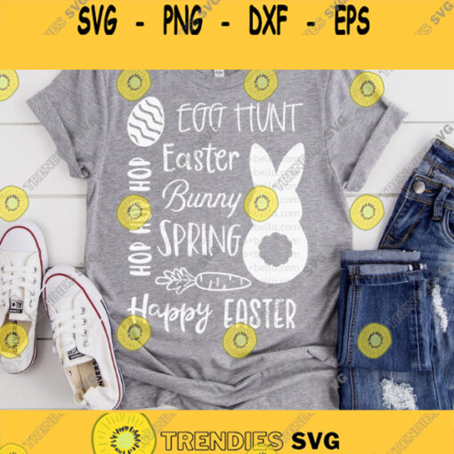 Happy Easter Svg Easter Bunny SVG Easter Svg Bunny Svg Svg files Bunny Svg Cute Easter Bunny Svg Easter Blessings Svg Spring svg Design 1163