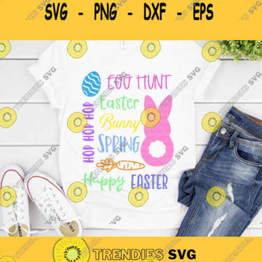 Happy Easter Svg Easter Bunny SVG Easter Svg Bunny Svg Svg files Bunny Svg Cute Easter Bunny Svg Easter Blessings Svg Spring svg Design 711