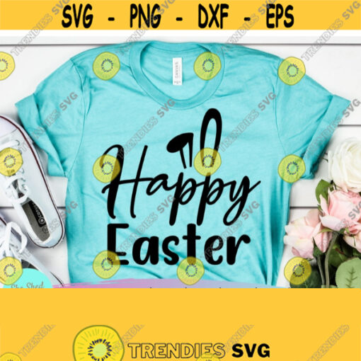 Happy Easter svg Bunny Ears svg Easter tshirt Hoppy Easter svg Easter svg files Hip Hop svg Easter Shirt svg Svg Files For Cricut Design 485