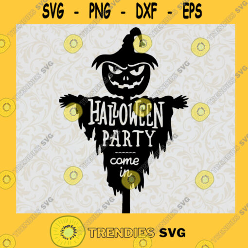 Happy Halloween Day Svg Pumpkin Svg Scary Pumpkin Svg Halloween Party Svg