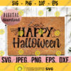 Happy Halloween SVG Pumpkin Clipart Trick or Treat Halloween Boy Shirt Cricut Cut File Instant Download Boo Squad png Spooky Design 619