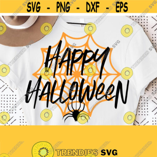 Happy Halloween Svg Happy Halloween Svg For Kids Halloween SvgPngEpsDxfPdf File Cricut Cut Silhouette Halloween Vector Download Design 240