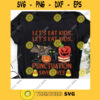 Happy Halloween Svg Lets Eat Kids Svg Lets Eat Kids Punctuation Saves Lives Svg Halloween Svg Pumpkin Svg Cricut Design