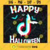 Happy Halloween Svg Tik Tok Halloween Halloween Sign Svg Tik Tok Style Svg Png Dxf Eps