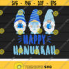Happy Hanukkah 2020 PngGnome Menorah Dreidelmenorah candlesDigital downloadPrintSublimation Design 84