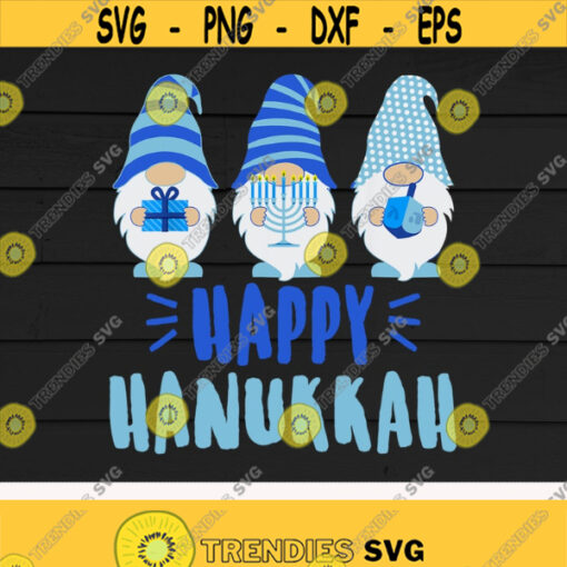 Happy Hanukkah 2020 PngGnome Menorah Dreidelmenorah candlesDigital downloadPrintSublimation Design 84