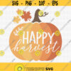 Happy Harvest SVG Harvest Svg Happy Thanksgiving Svg Thanksgiving Svg Fall Svg Fall Sign Autumn Decor Pumpkin Svg Fall leaves Svg Design 418