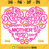 Happy MotherS Day Heart Svg Decorative Curl Svg Swoosh Svg Swirls Curls Svg 1