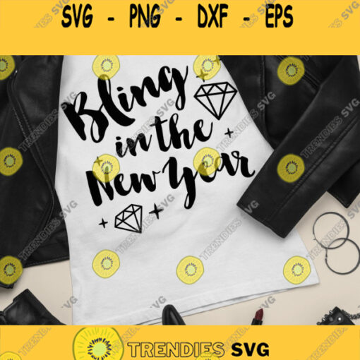 Happy New Year SVG New Year SVG Holiday Svg New Years Shirt Svg 2021 Svg New Years Eve Svg Svg files for Cricut Sublimation designs