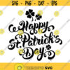 Happy Saint Patricks Day Decal Files cut files for cricut svg png dxf Design 318