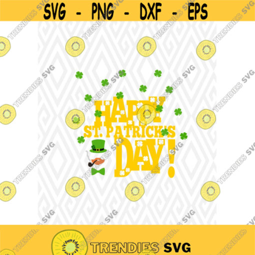 Happy St Patricks Day Cuttable Design in SVG DXF PNG Ai Pdf Eps Design 98