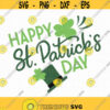 Happy St Patricks Day SVG St Patricks SVG Shamrock Svg Instant Download Cut machine file March 17th svg Irish svg clover svg Design 101