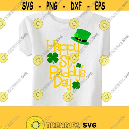 Happy St. Paddys Day SVG St Patricks Day SVG St. Pattys Day SVG Digital Cut Files Svg Eps Dxf Ai Pdf Png Jpeg