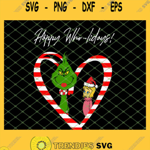 Happy Who Lidays Baby Girl Grinch SVG PNG DXF EPS 1