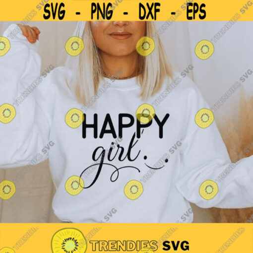 Happy girl svg wedding svg wife svg bride svg wife life svg bridal party svg smiley face svg girl svg wifey svg cricut svg png Design 131