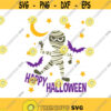 Happy halloween svg mummy svg halloween svg png dxf Cutting files Cricut Funny Cute svg designs print for t shirt Design 704