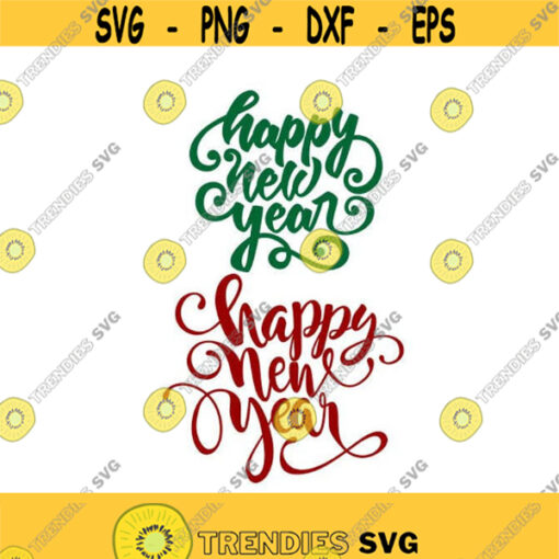 Happy new year eve Cuttable Design SVG PNG DXF eps Designs Cameo File Silhouette Design 1764