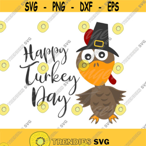 Happy turkey day svg turkey svg thanksgiving day svg png dxf Cutting files Cricut Funny Cute svg designs print for t shirt quote svg Design 714