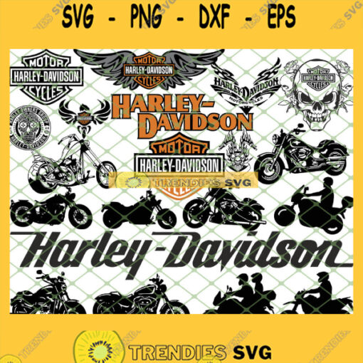 Harley Davidson SVG Bundle SVG PNG DXF EPS 1